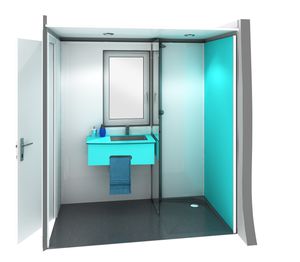cabina per bagni pubblici per doccia