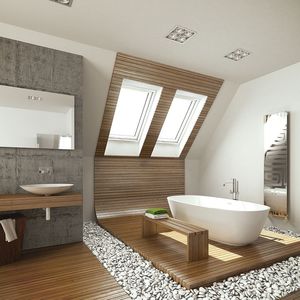 finestra da tetto in legno
