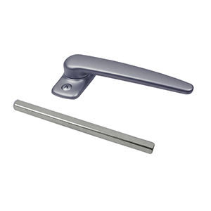 maniglia per porta / in alluminio / in acciaio inox / in acciaio galvanizzato