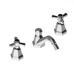 miscelatore doppio comando per bidet / da appoggio / in metallo cromato / in bronzo