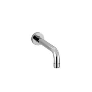 bocca per lavabo in metallo cromato 1