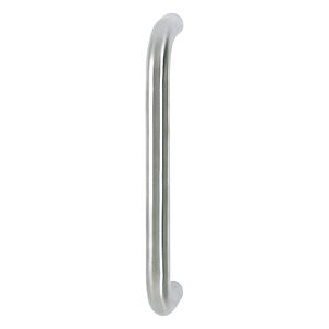 maniglia a tirante per porta / in acciaio inox / moderna