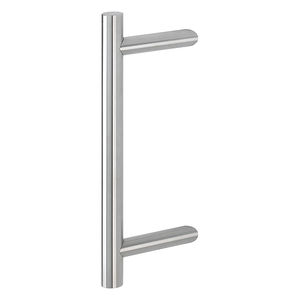 maniglia a tirante per porta / in acciaio inox / moderna