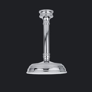 soffione doccia da soffitto / tondo / a pioggia / con soffione fisso