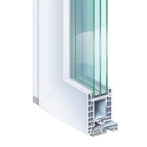 profilato per porte in PVC