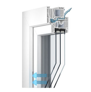profilato per finestra in PVC-U