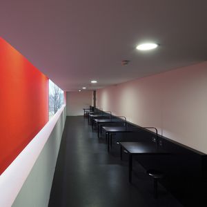 pavimento in linoleum / antiscivolo / fonoassorbente / antibatterico