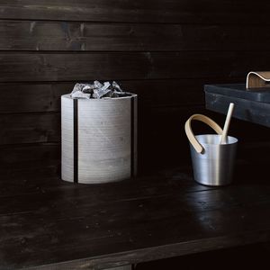 stufa per sauna contemporanea