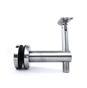 morsetto per vetro in acciaio inox