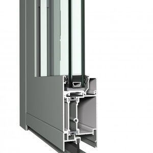 profilato per porte in alluminio