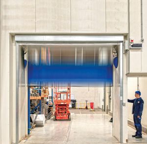 porte industriali in PVC