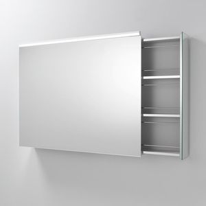 mobile pensile per bagno con specchio con illuminazione integrata
