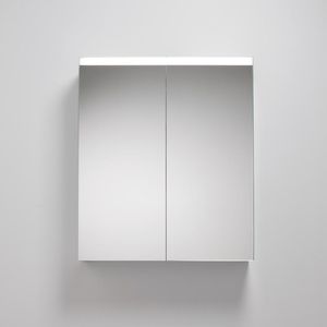 mobile pensile per bagno con specchio con illuminazione integrata