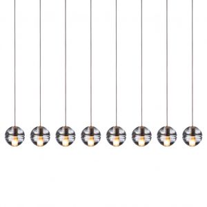 lampada a sospensione / moderna / in vetro / a bassa tensione