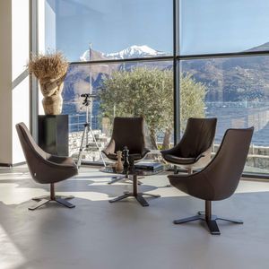 poltrona relax con schienale alto