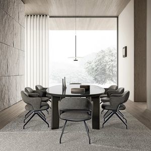 sedia da pranzo contemporanea