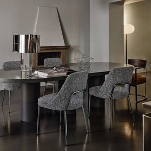 sedia da pranzo contemporanea 1