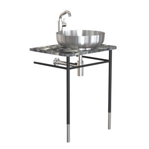 supporto per lavabo in pietra naturale