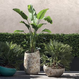 portavaso in ceramica smaltata 1