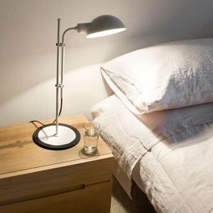 lampada da tavolo / moderna / in ferro / in alluminio laccato