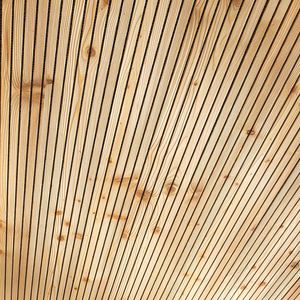 pannello acustico per interni / per soffitto / in legno / decorativo