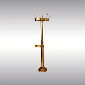 appendiabiti da terra / classico / in ottone / contract