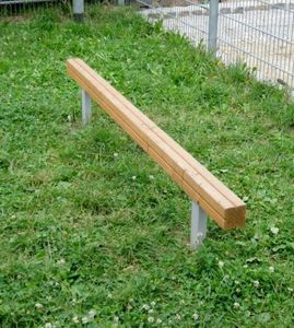 trave d'equilibrio per parco giochi