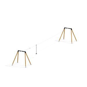 teleferica per parco giochi