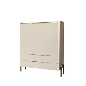 credenza con alzata contemporanea 1