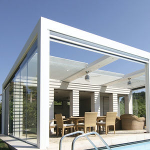 pergola addossata