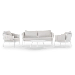 set lounge da giardino contemporaneo 1