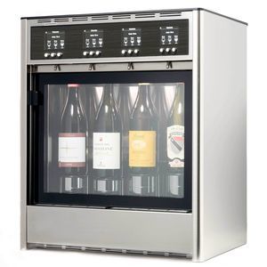 distributore di vino in calice da bancone
