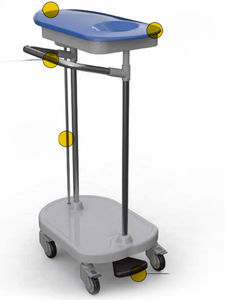 carrello portabiancheria