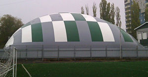pressostruttura con membrana in PVC