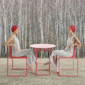 sedia da pranzo contemporanea