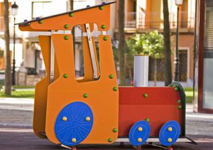 veicolo per parco giochi