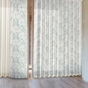 tendina voile a fiori