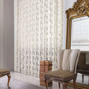 tendina voile a fiori 1