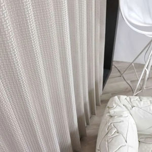 tendina voile con motivi geometrici 1