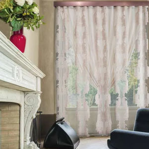 tendina voile a fiori 1