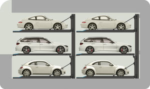 sistema di parcheggio semiautomatico 1