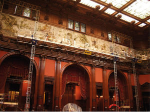 piattaforma per cantiere