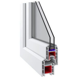 profilato per finestra in PVC