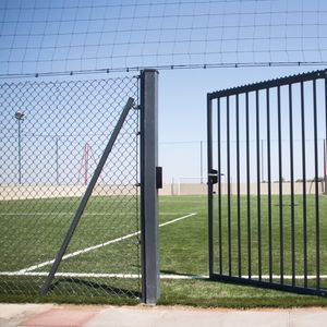 campo da calcio per spazio pubblico