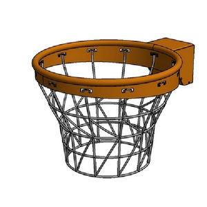 cestello da basket da esterno