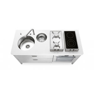 cucina in acciaio inossidabile 1