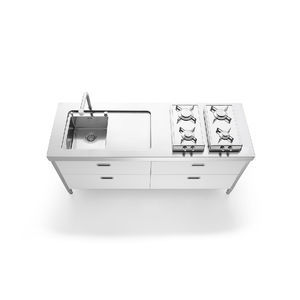 cucina in acciaio inossidabile 1