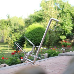 rastrelliera per biciclette a pavimento