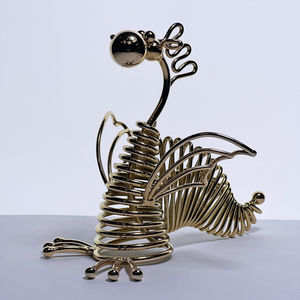 scultura in alluminio anodizzato