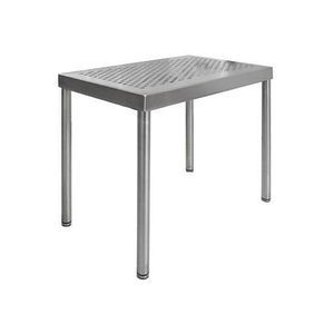 tavolo di preparazione in acciaio inox